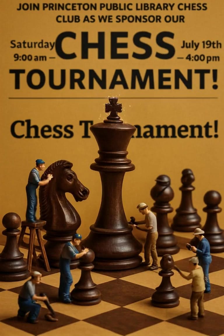 Princeton Public Library chess tournament reel